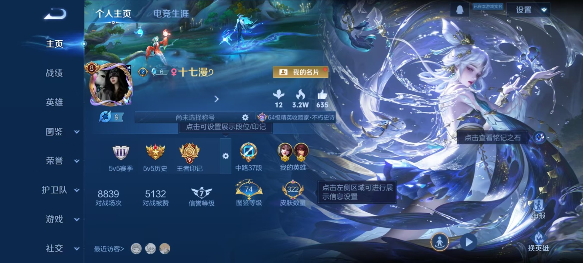 WZQM454334王者荣耀账号详情图16