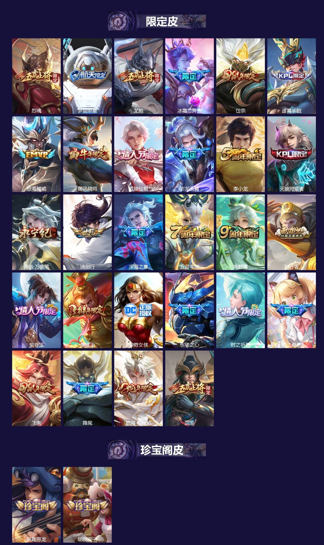 WZQM454356王者荣耀账号详情图3