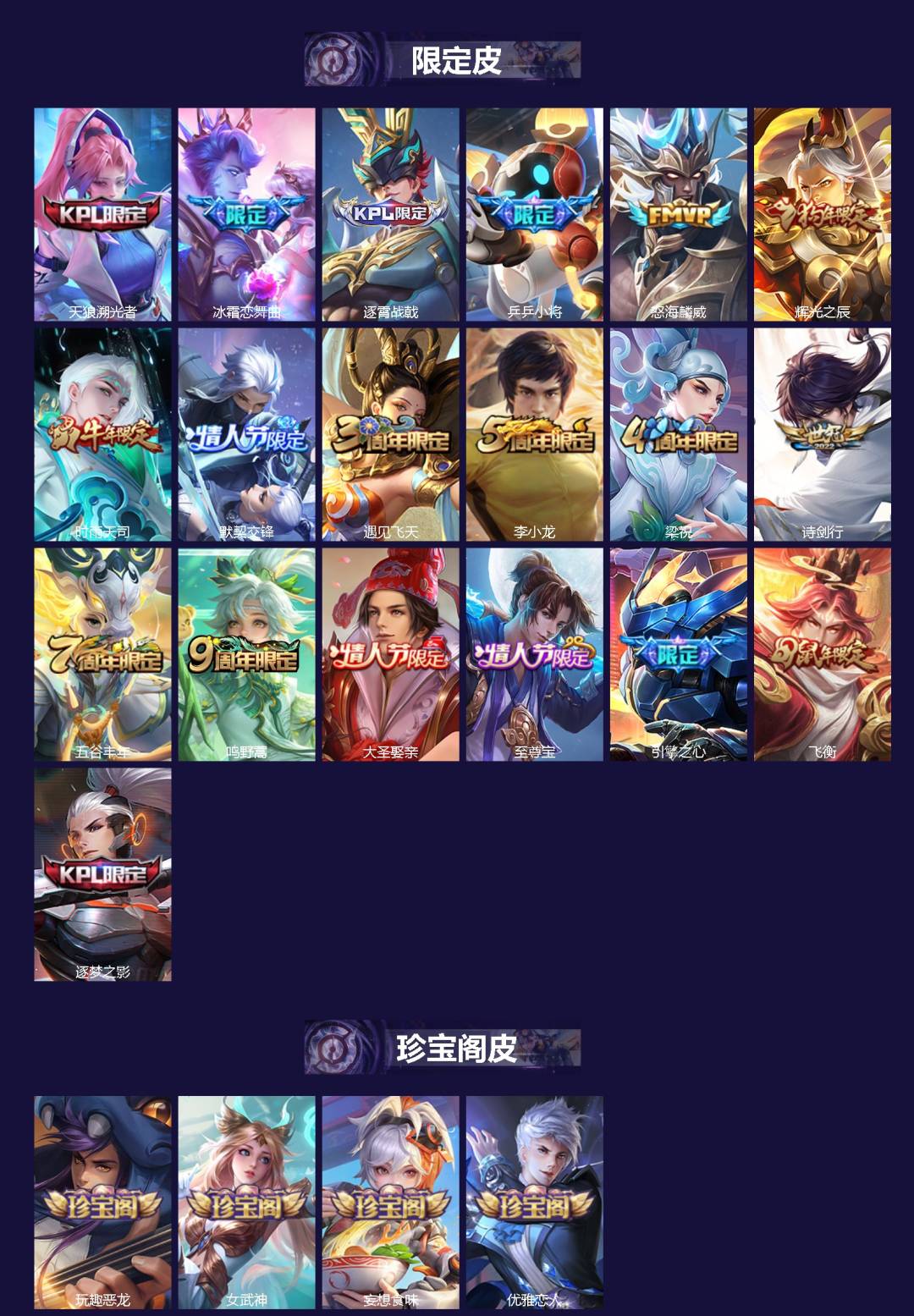 WZQM454493王者荣耀账号详情图3