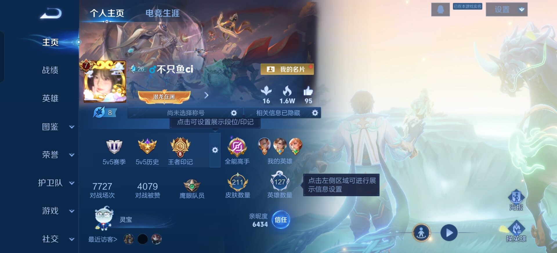 WZQM454509王者荣耀账号详情图5