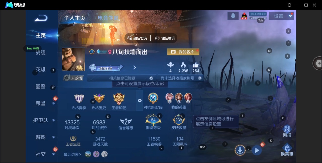 WZQM457125王者荣耀账号详情图4