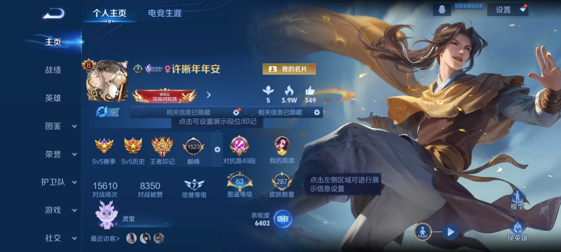 WZQM459522王者荣耀账号详情图12