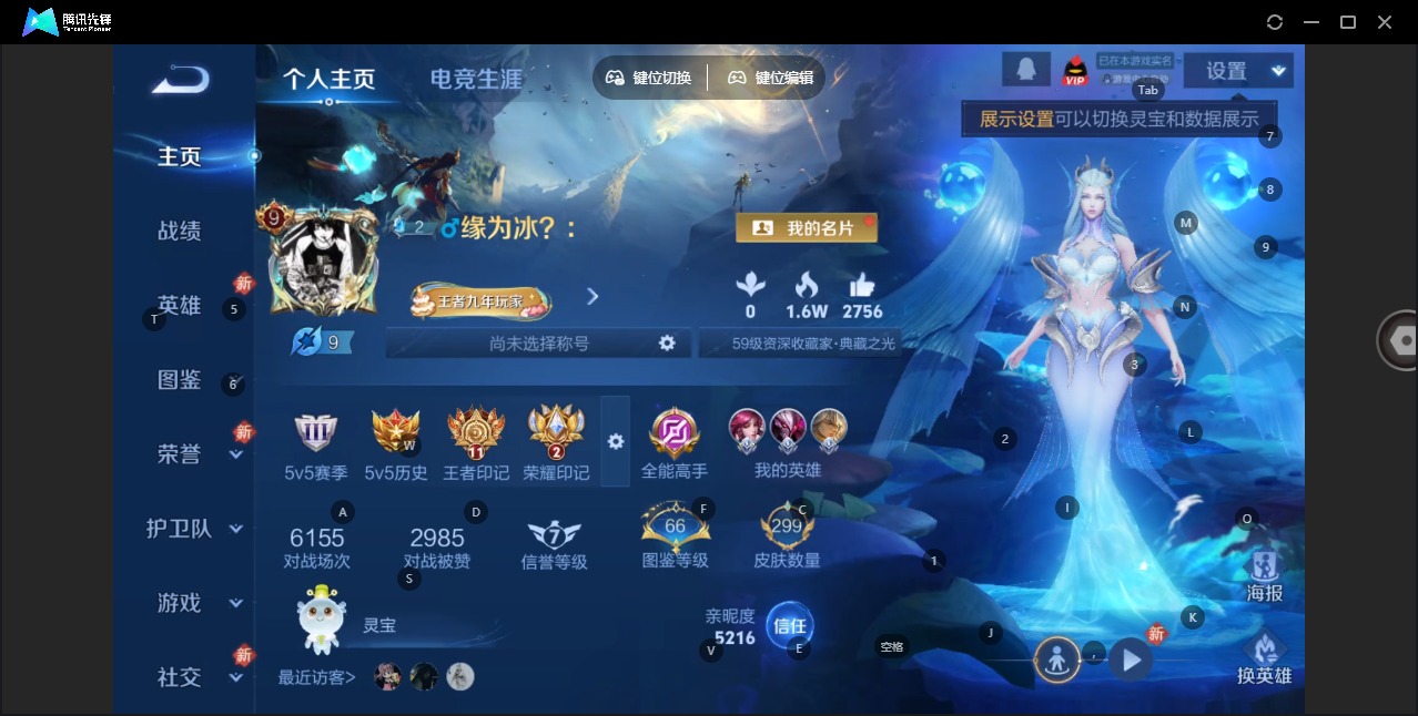 WZQM459892王者荣耀账号详情图5