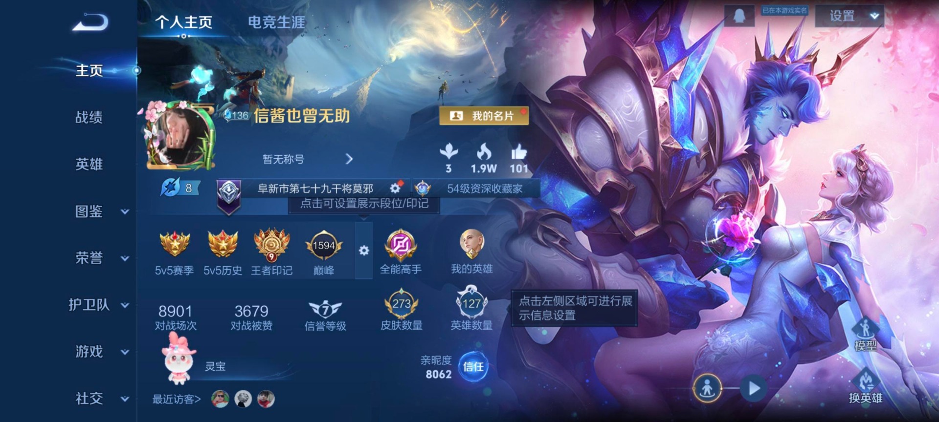 WZQM460038王者荣耀账号详情图18