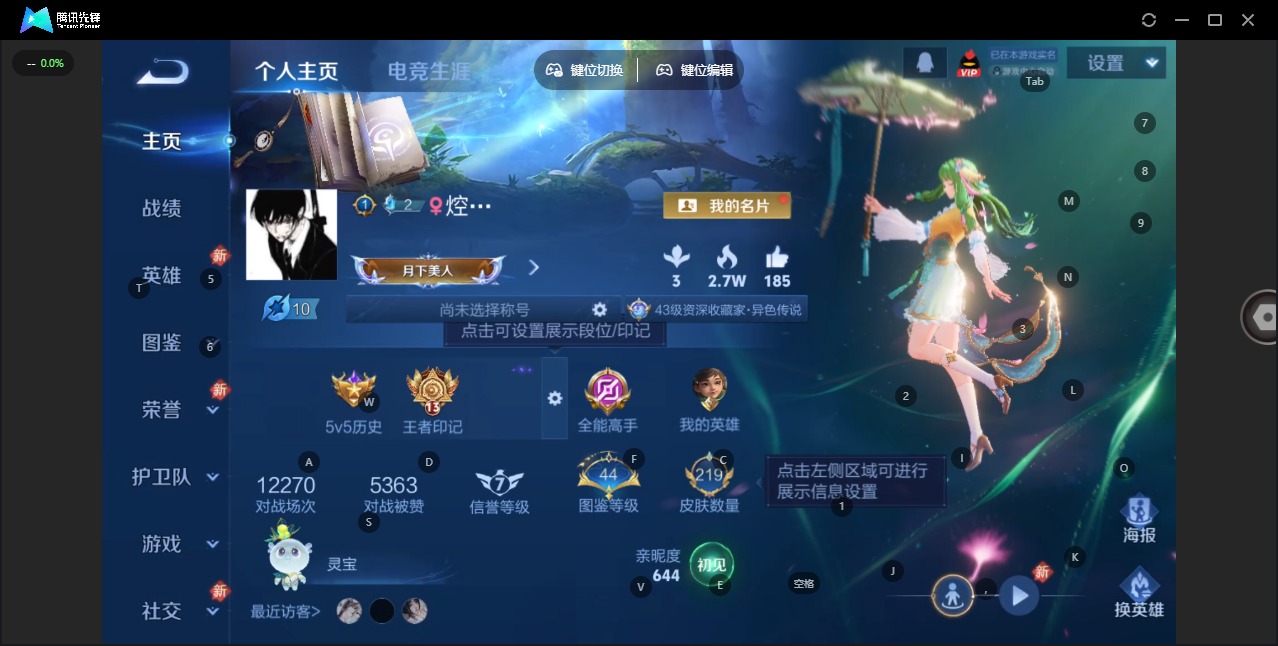 WZQM460969王者荣耀账号详情图4