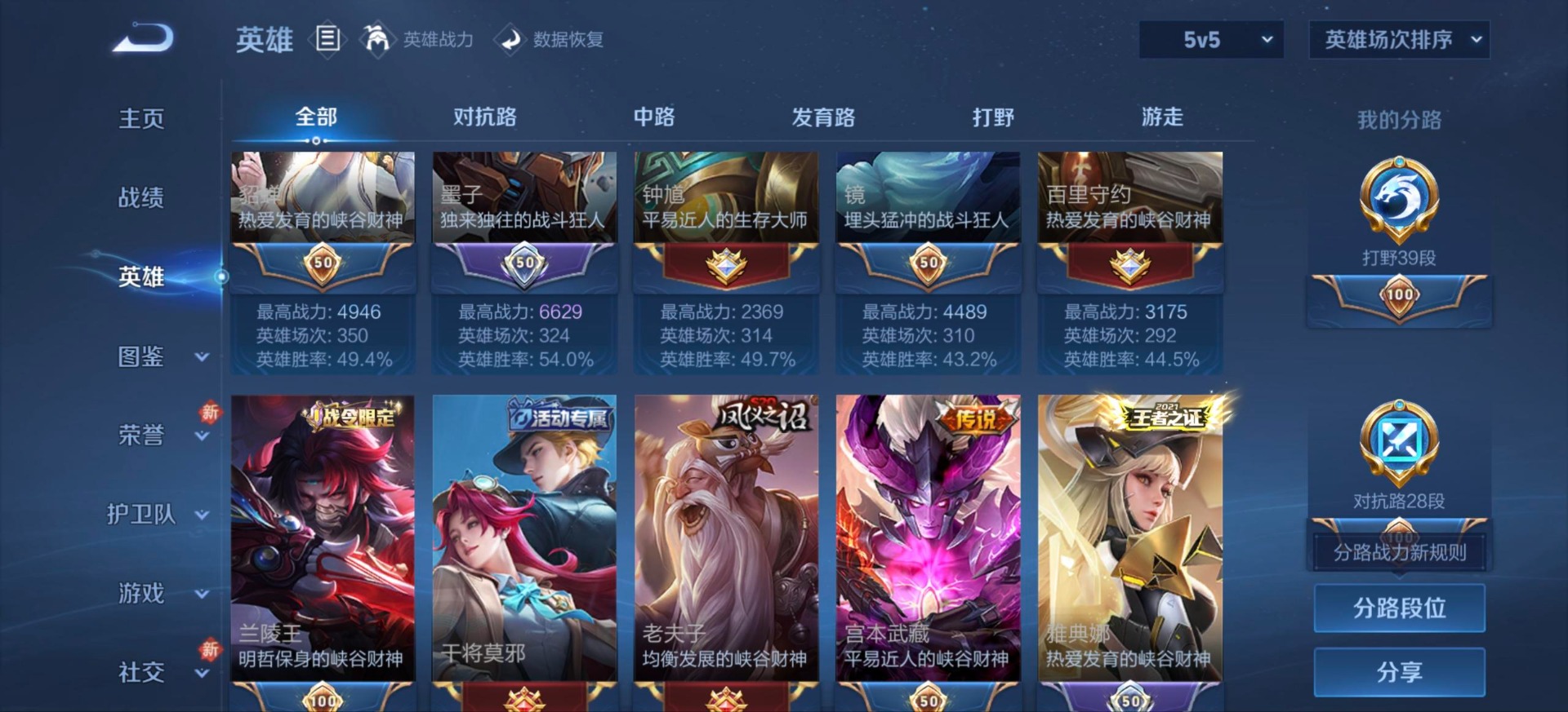 WZQM462994王者荣耀账号详情图16