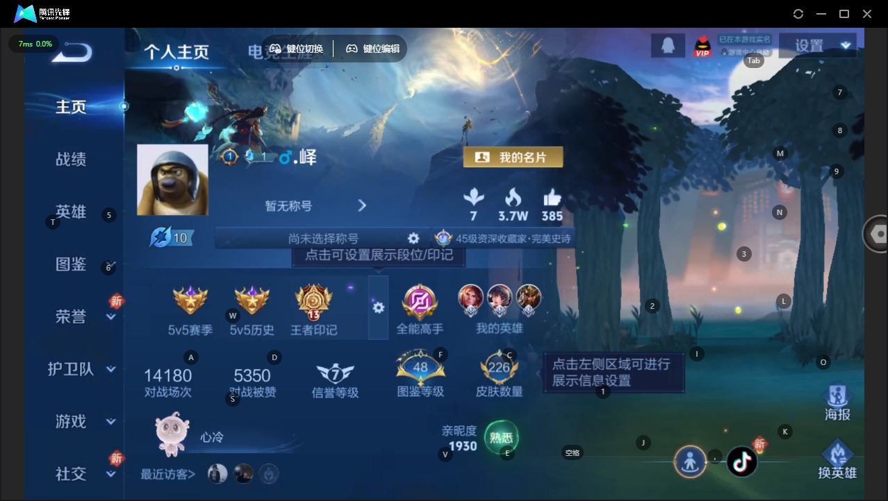 WZQM464996王者荣耀账号详情图5