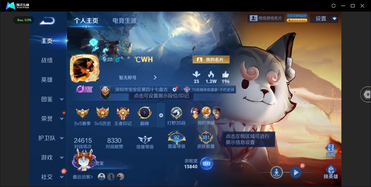 WZQM467069王者荣耀账号详情图5