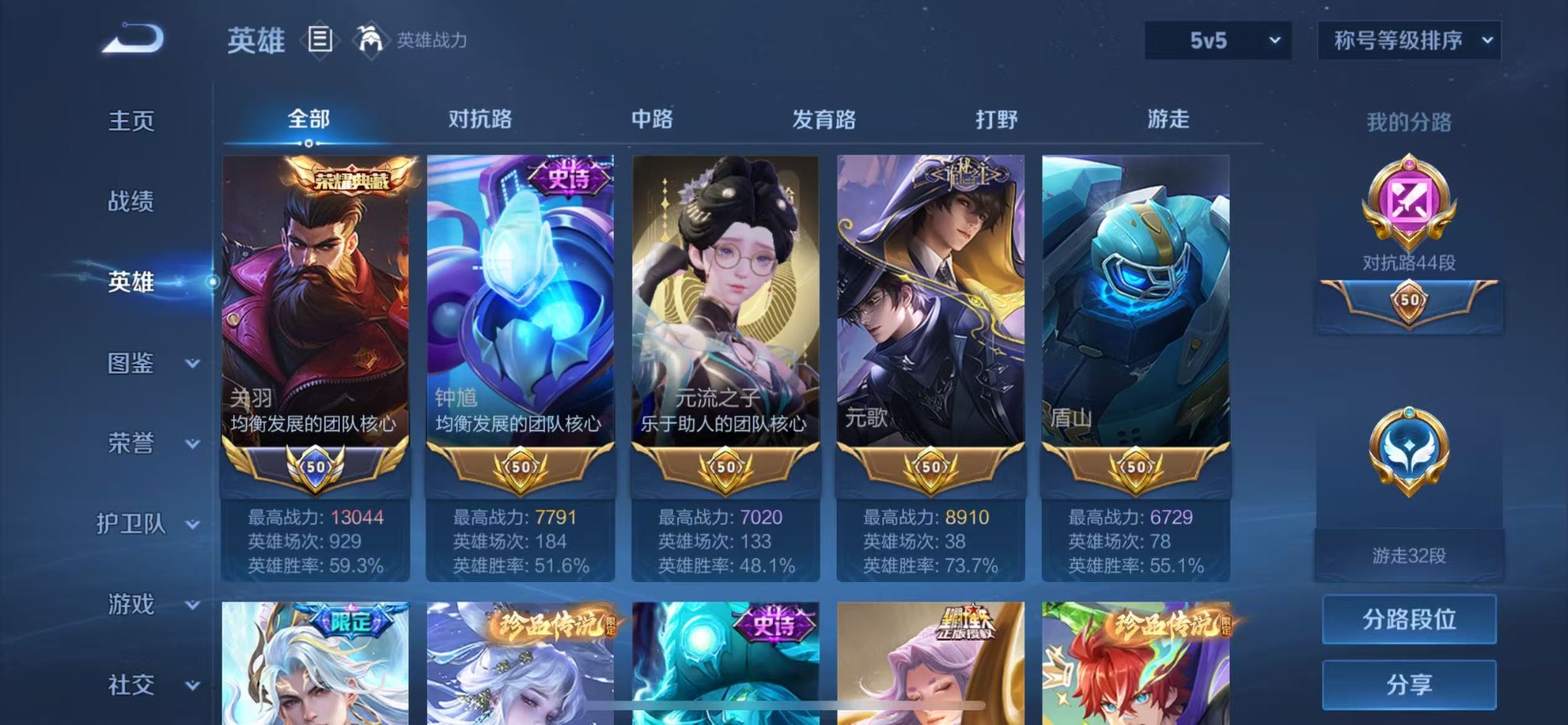 WZQM468293王者荣耀账号详情图6