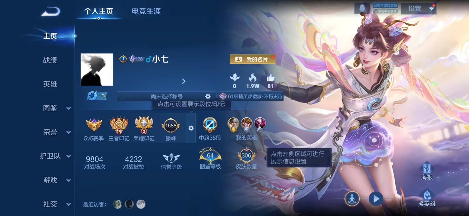 WZQM468319王者荣耀账号详情图14