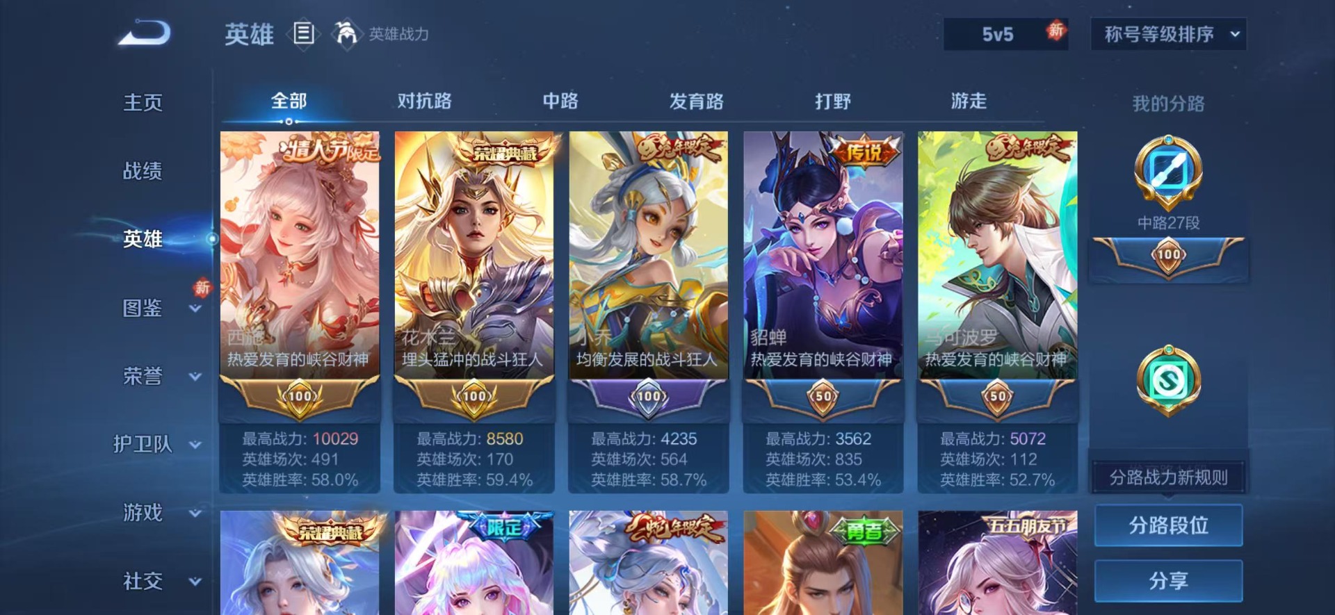 WZCMW471497王者荣耀账号详情图5