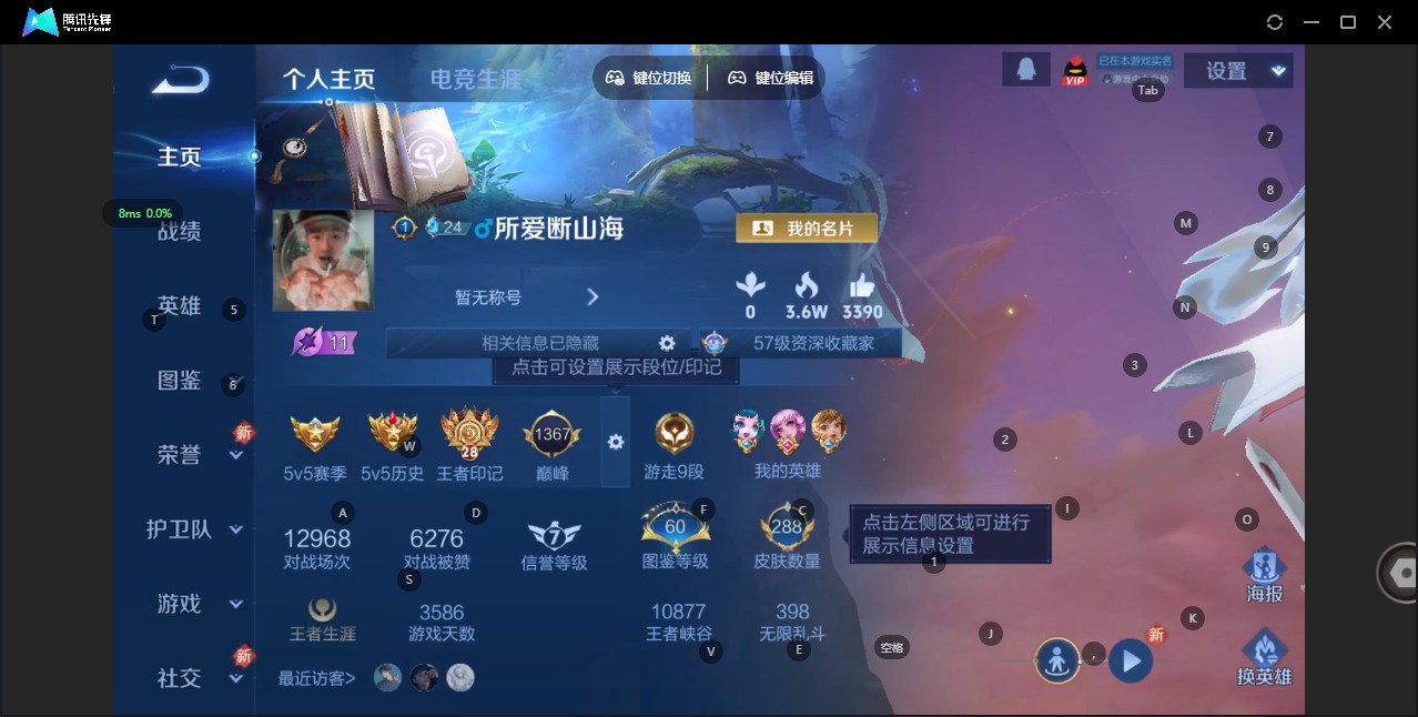 WZQM475067王者荣耀账号详情图4