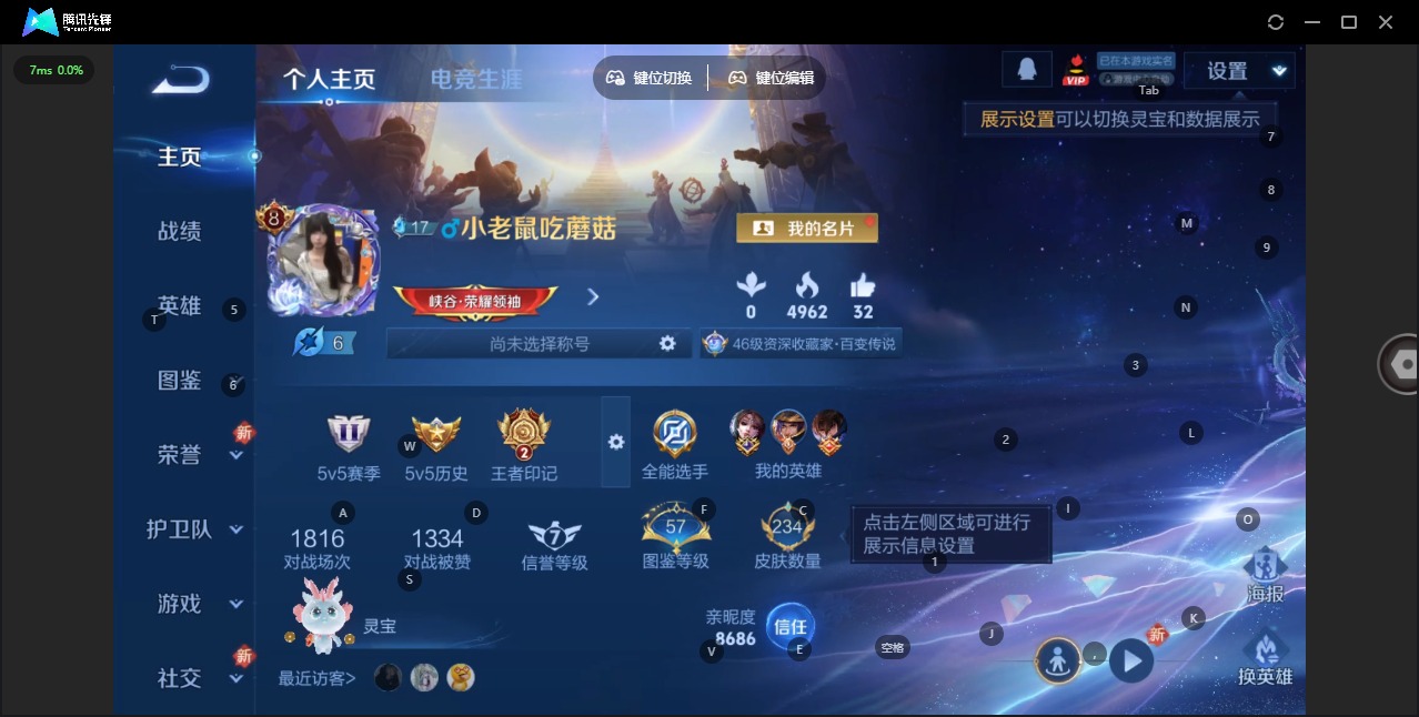 WZQM475265王者荣耀账号详情图7