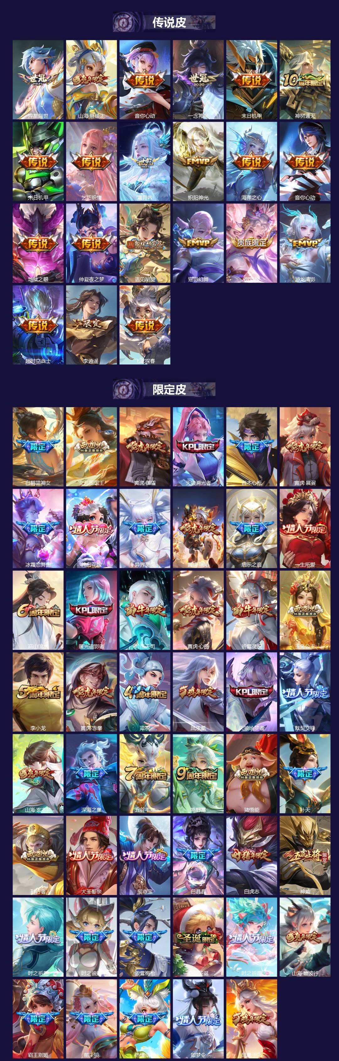 WZCMW480703王者荣耀账号详情图2