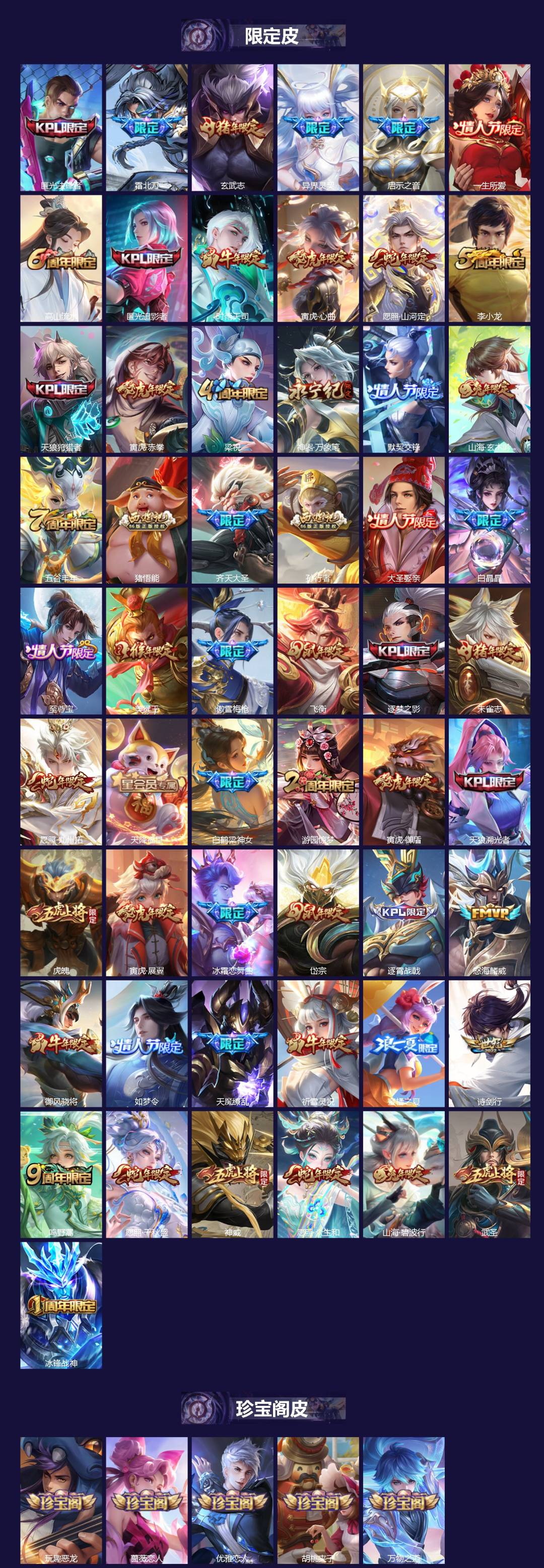 WZQM482769王者荣耀账号详情图4 WZQM482769王者荣耀账号详情图4