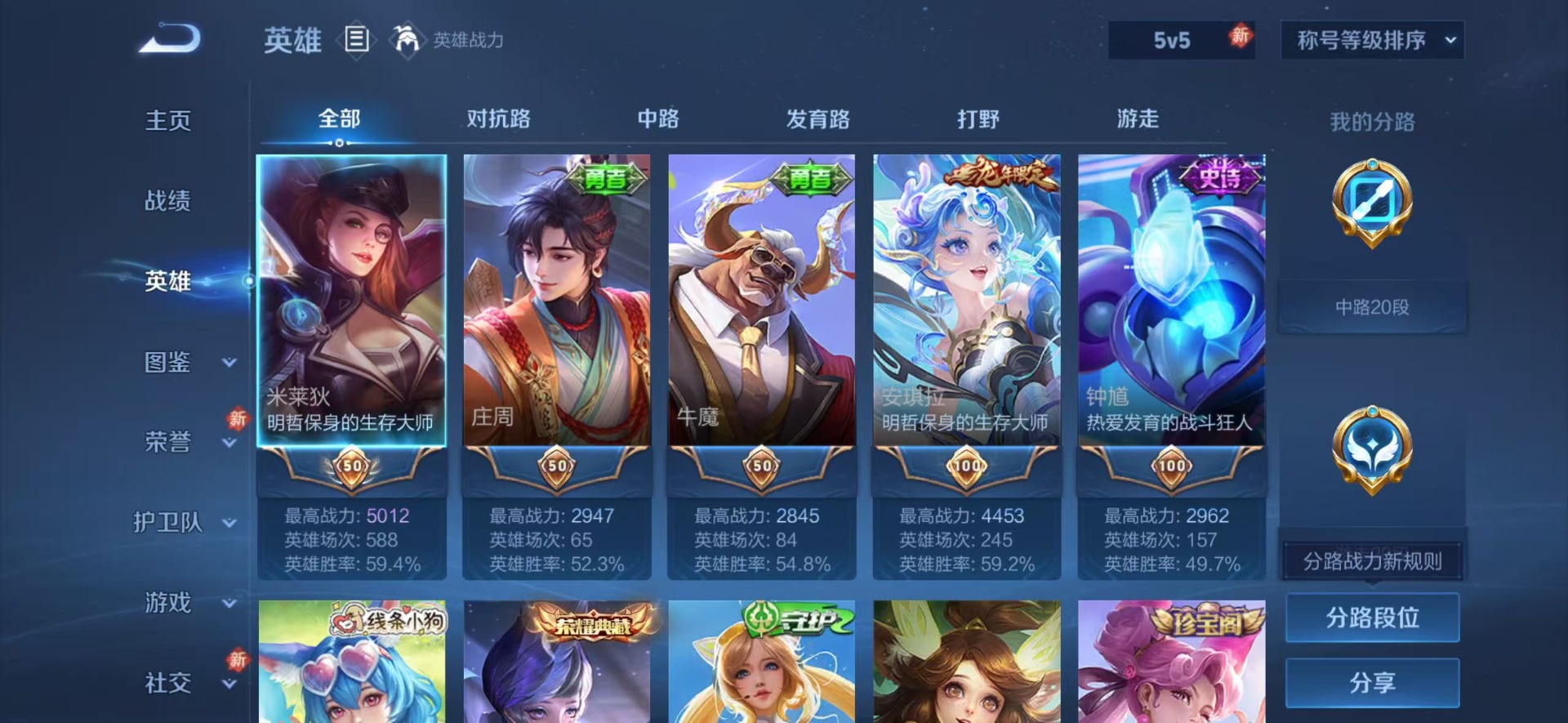 WZCMW483642王者荣耀账号详情图5