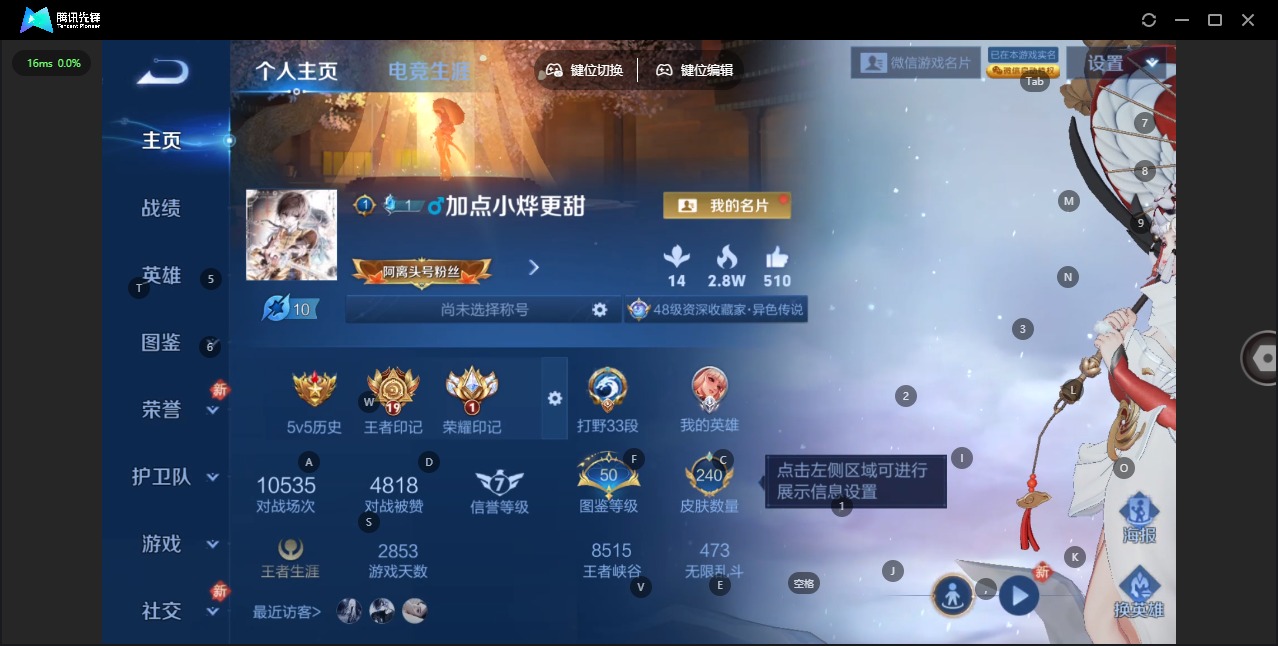 WZQM484128王者荣耀账号详情图4