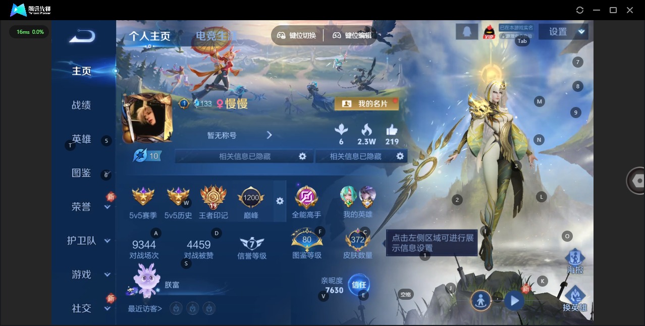 WZQM485271王者荣耀账号详情图4