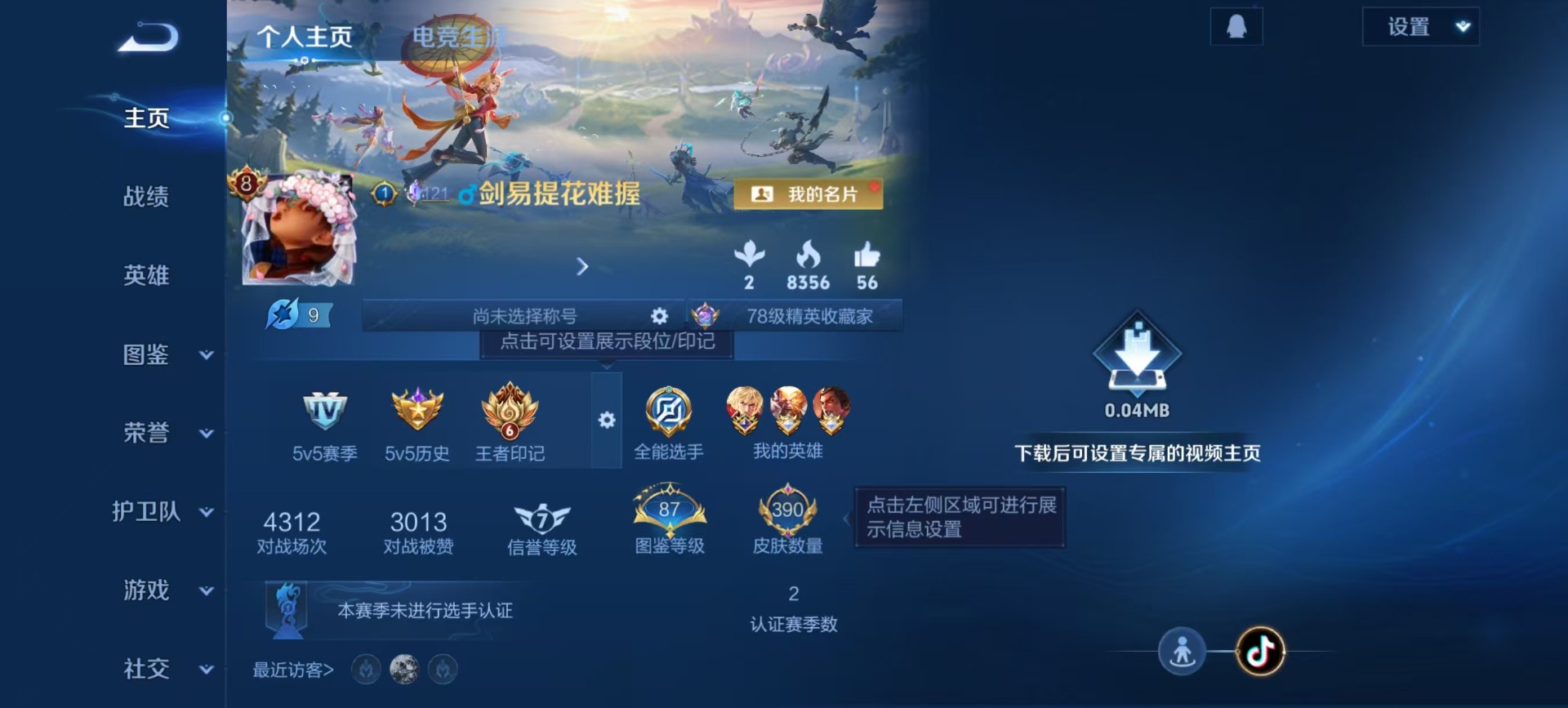 WZCMW485305王者荣耀账号详情图14