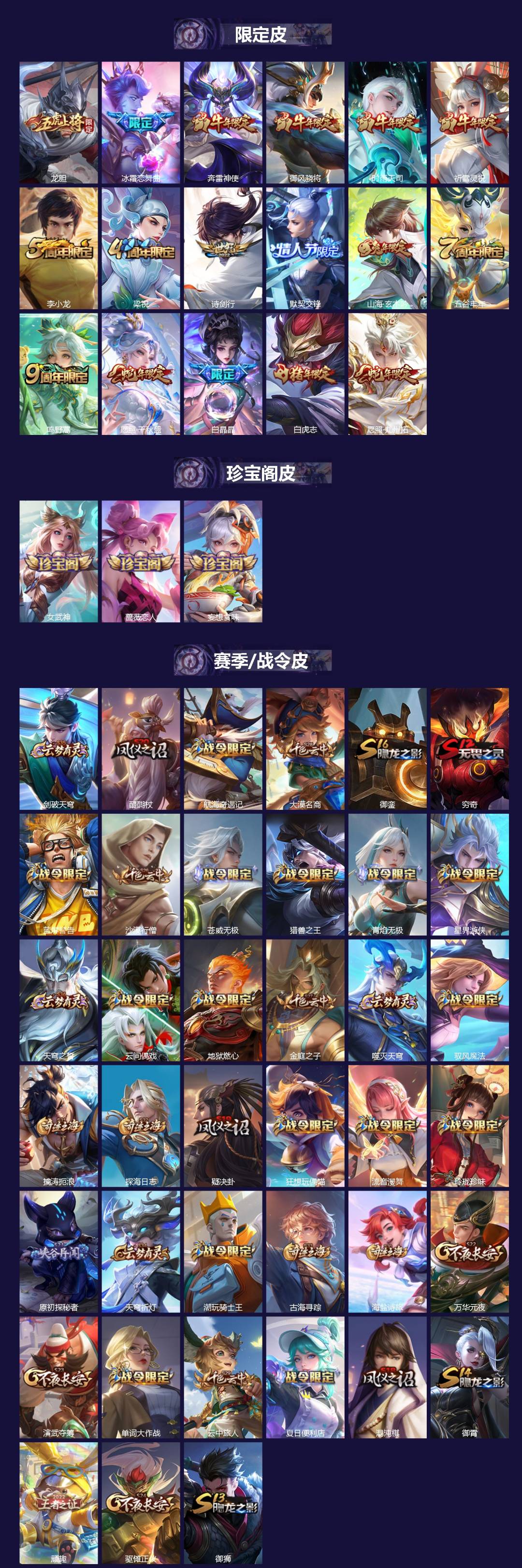 WZQM486217王者荣耀账号详情图3