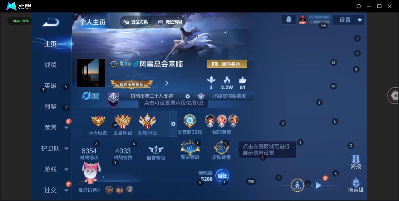 WZQM487943王者荣耀账号详情图5