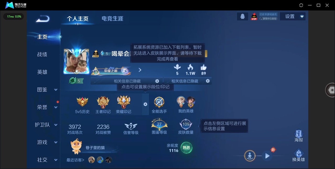 WZQM488047王者荣耀账号详情图3