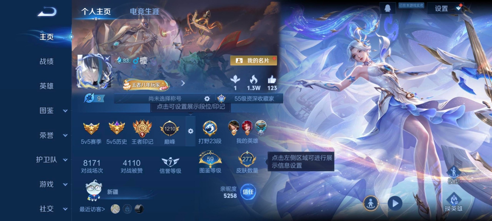 WZQM488174王者荣耀账号详情图5