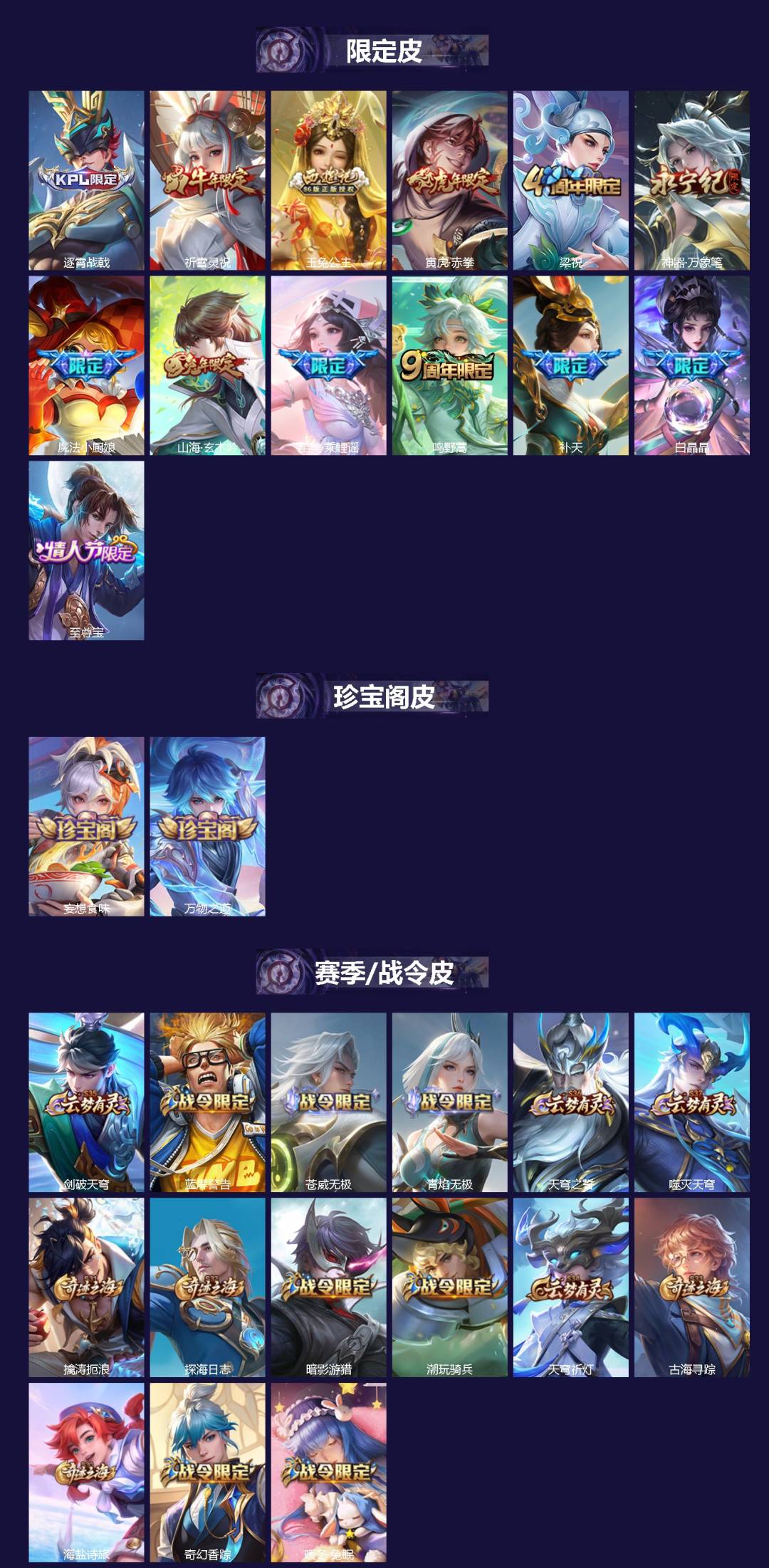 WZQM488583王者荣耀账号详情图3