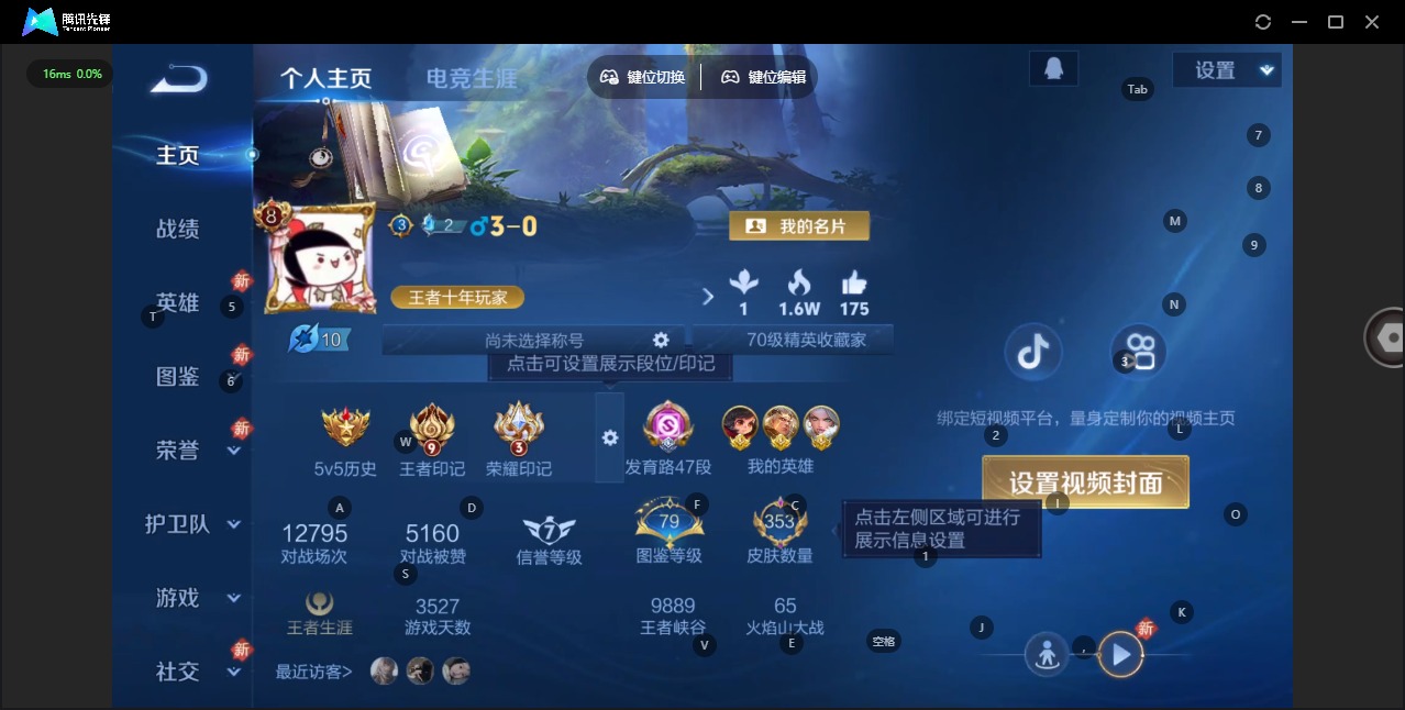 WZQM488856王者荣耀账号详情图5 WZQM488856王者荣耀账号详情图5