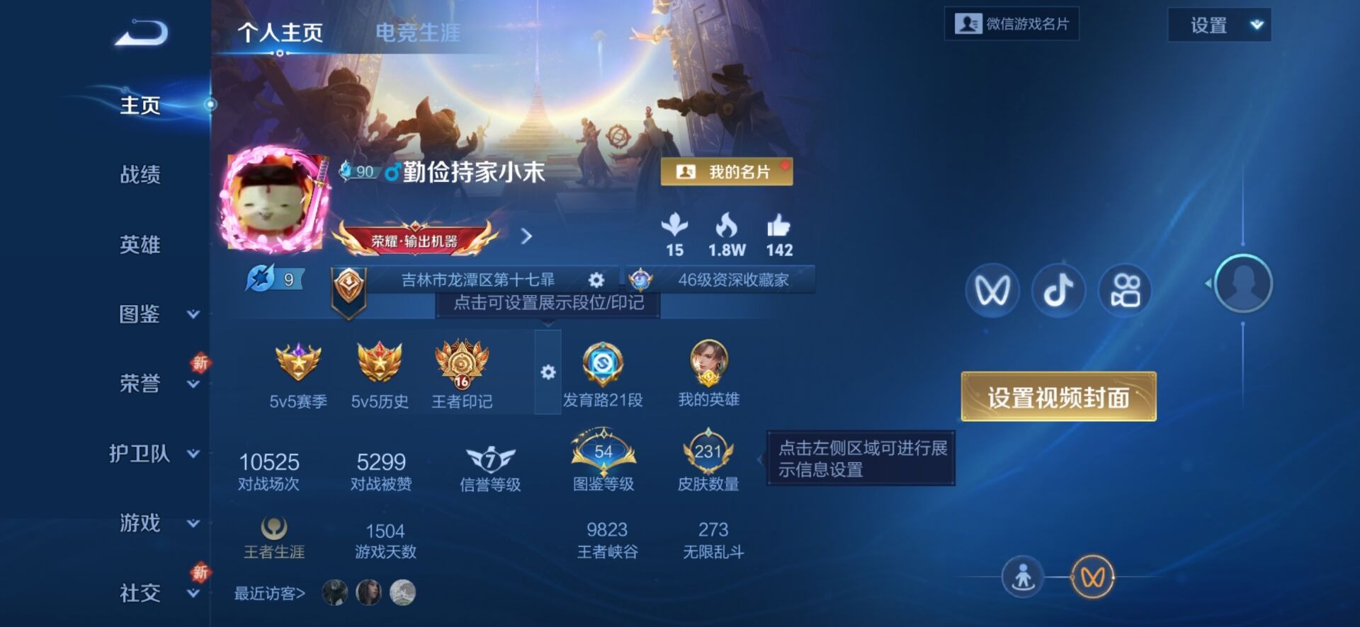 WZQM490284王者荣耀账号详情图4