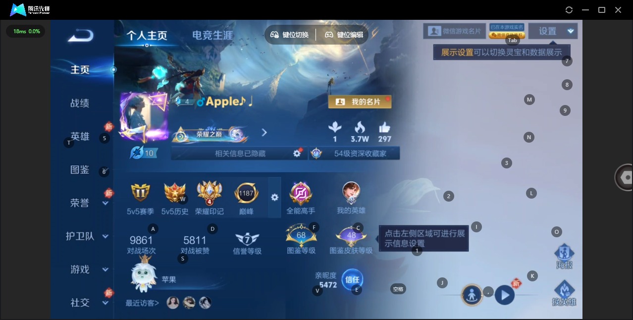 WZQM490292王者荣耀账号详情图5