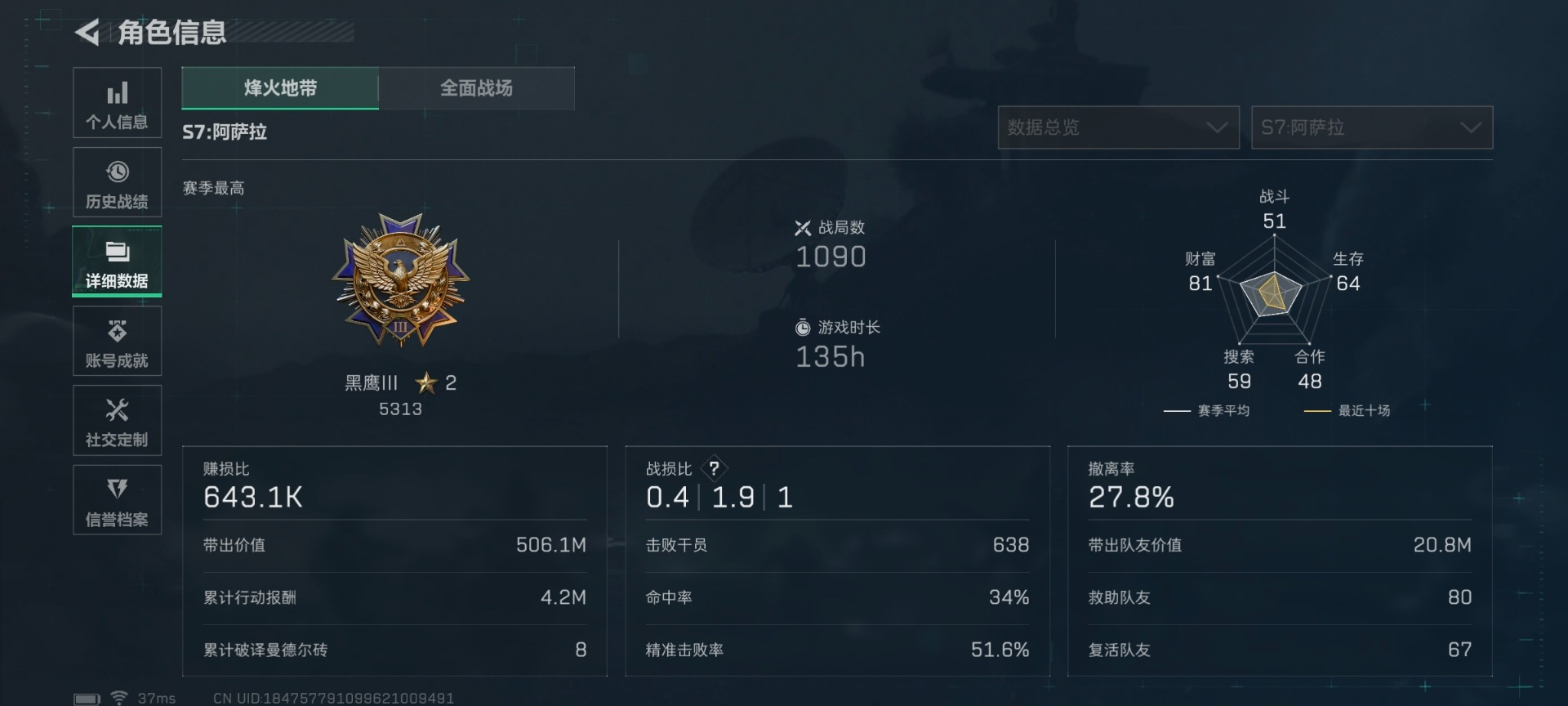 SJZQM424514三角洲行动账号详情图18 SJZQM424514三角洲行动账号详情图18