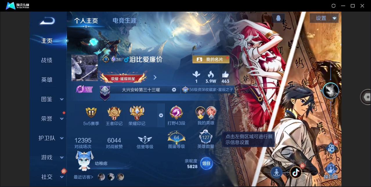 WZQM491171王者荣耀账号详情图4