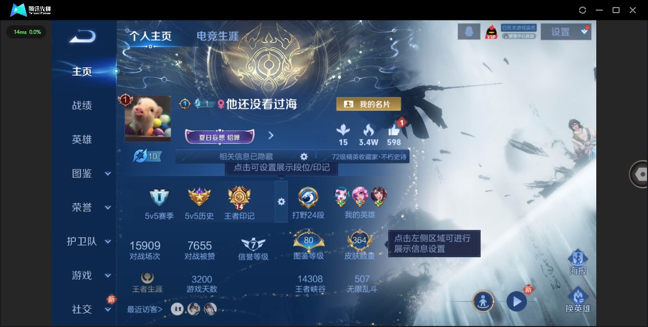 WZQM491216王者荣耀账号详情图5