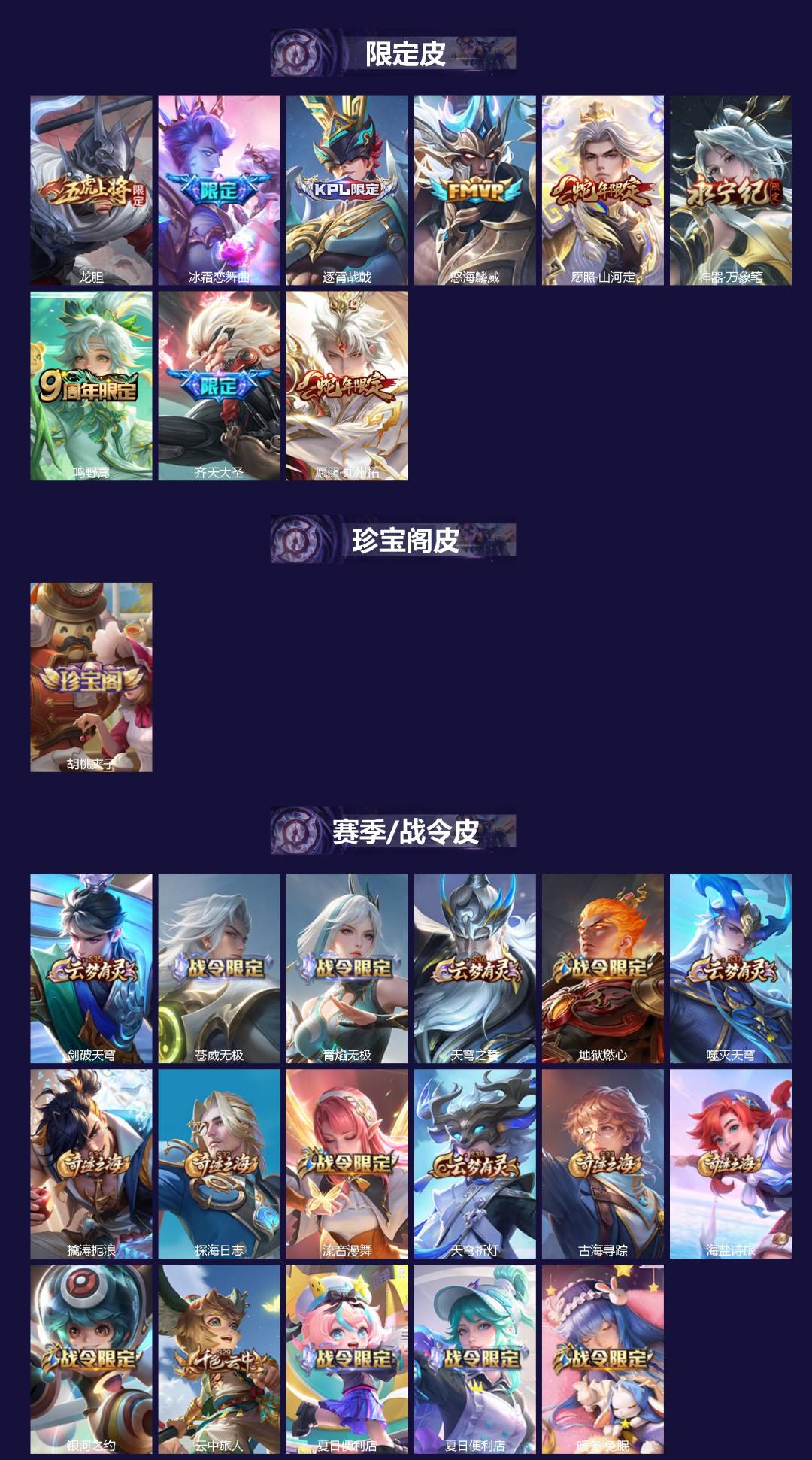 WZQM491351王者荣耀账号详情图3