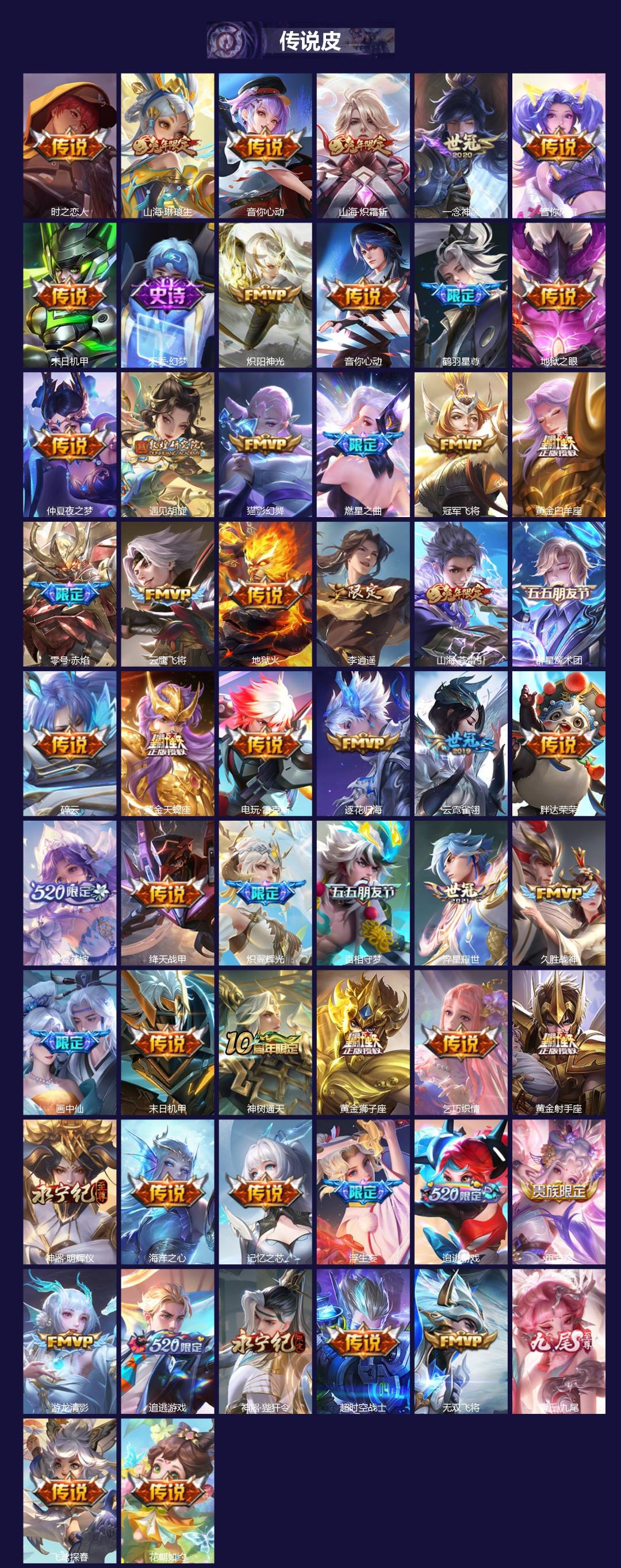 WZQM492828王者荣耀账号详情图3