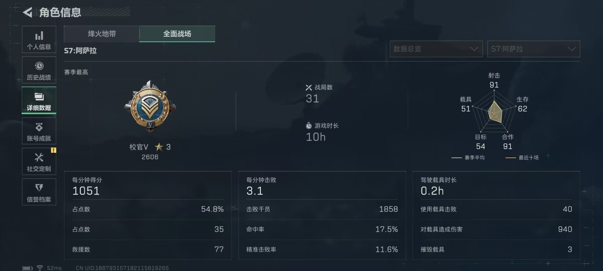 SJZQM425012三角洲行动账号详情图7