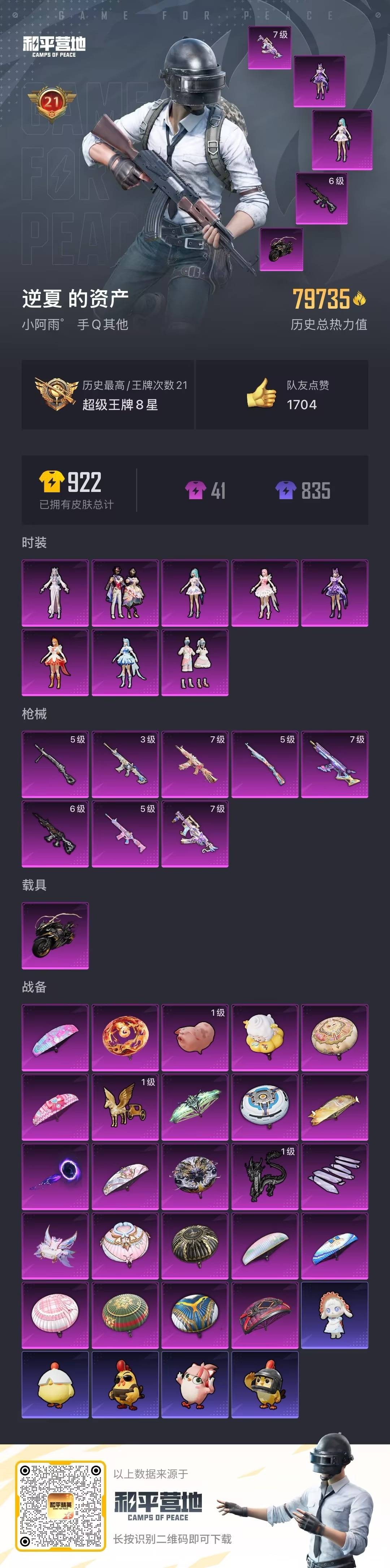 HPQM448765和平精英账号详情图30