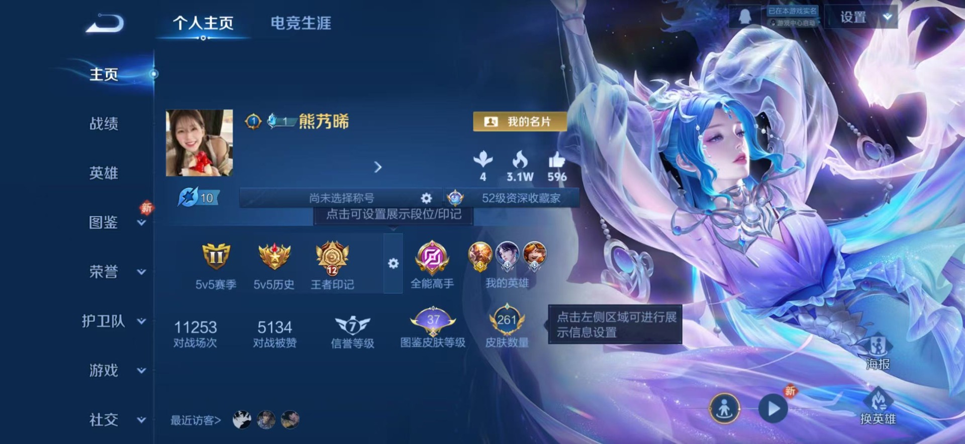 WZQM493963王者荣耀账号详情图5