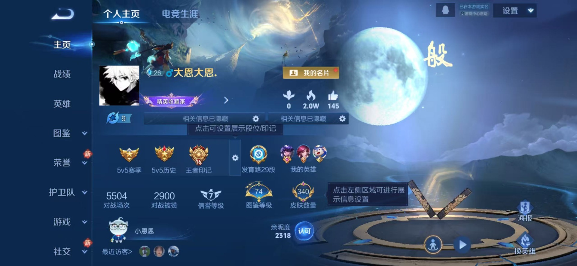 WZQM494059王者荣耀账号详情图7