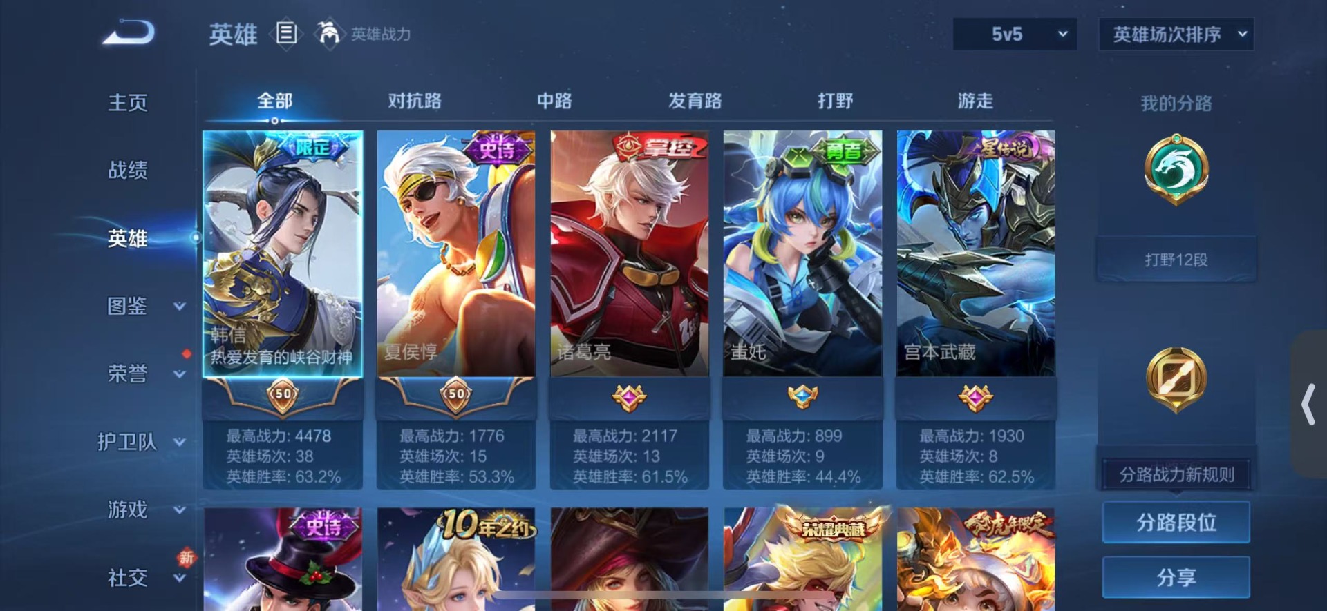 WZCMW4100787王者荣耀账号详情图4