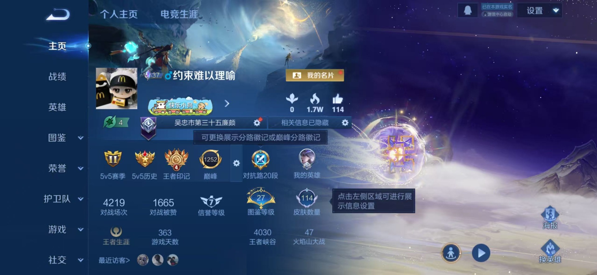 WZQM496245王者荣耀账号详情图12