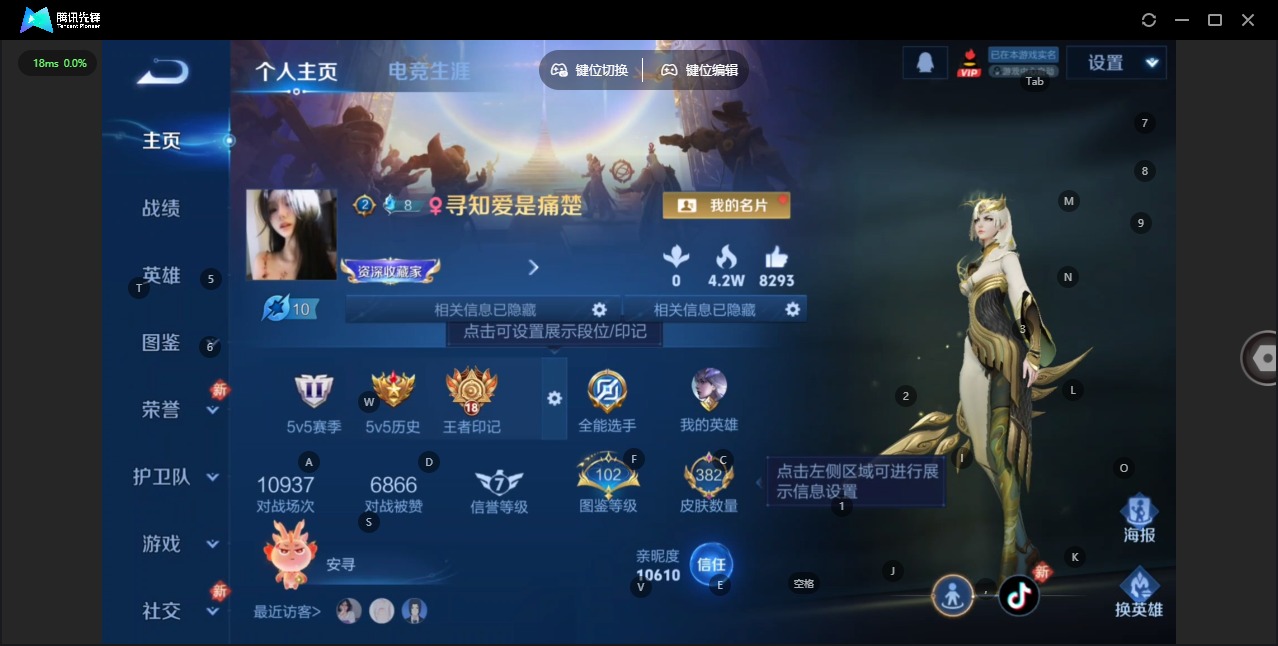 WZQM497173王者荣耀账号详情图6