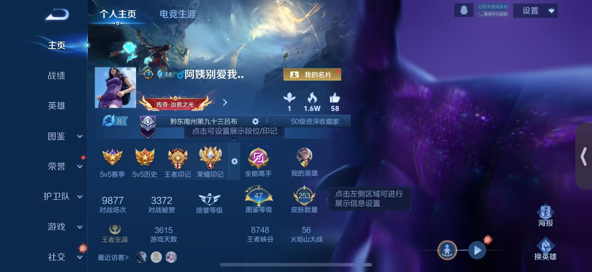 WZQM497290王者荣耀账号详情图4 WZQM497290王者荣耀账号详情图4