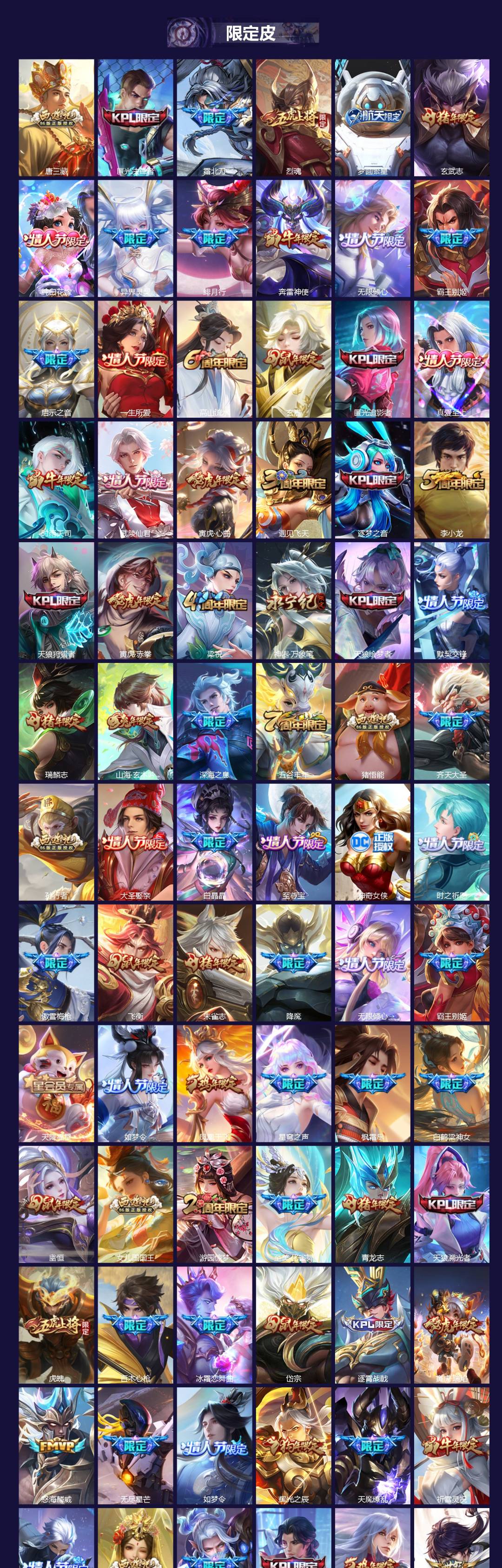 WZQM4100106王者荣耀账号详情图4