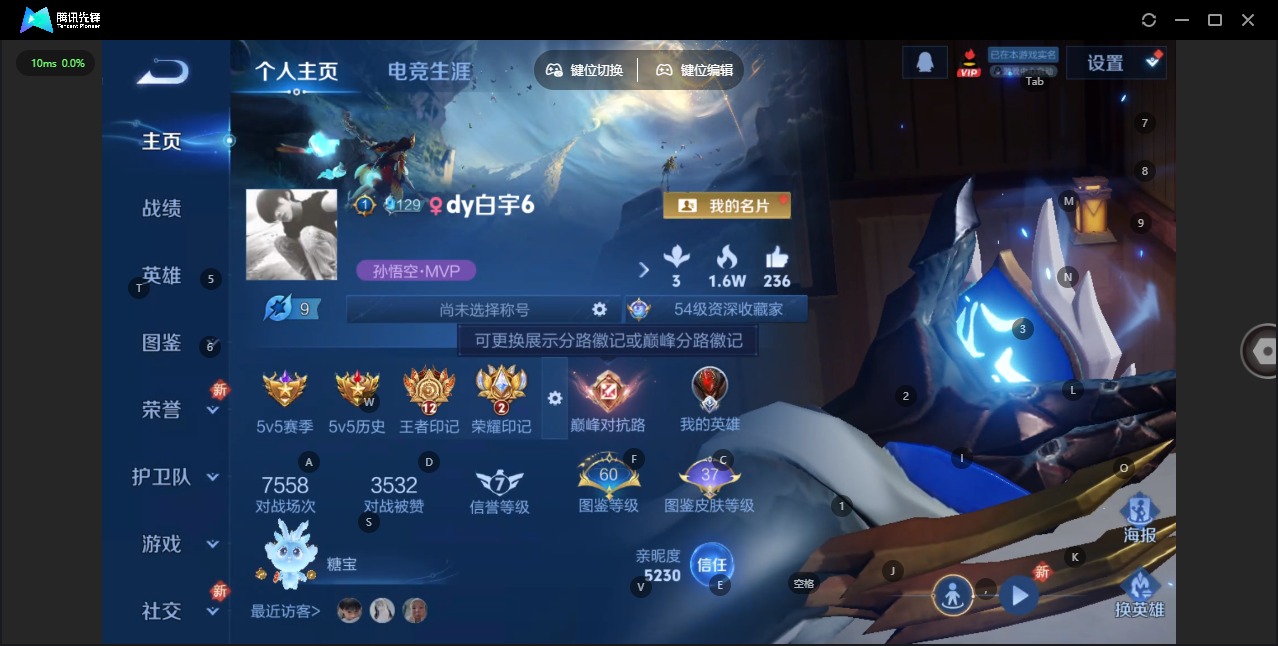 WZQM4100304王者荣耀账号详情图4 WZQM4100304王者荣耀账号详情图4