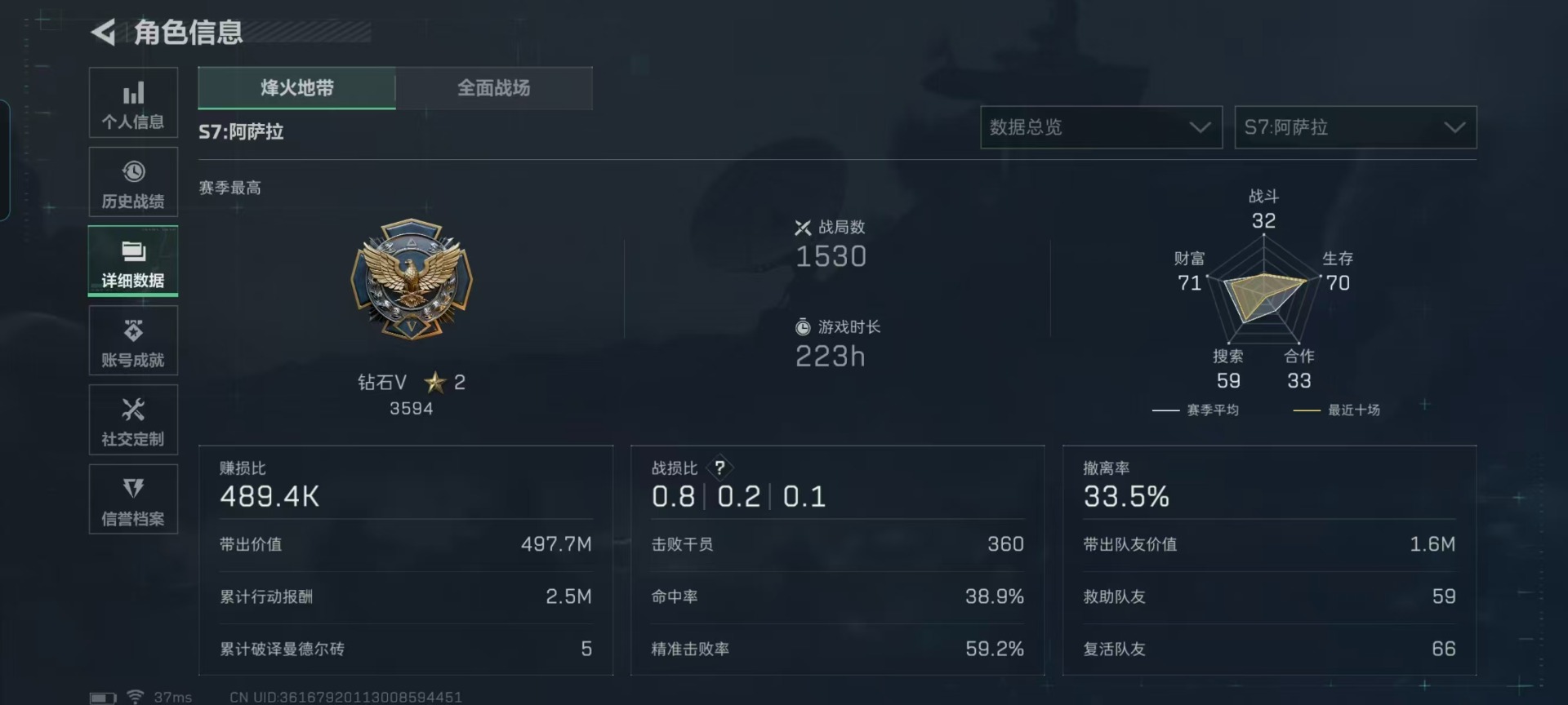 SJZQM427565三角洲行动账号详情图6 SJZQM427565三角洲行动账号详情图6