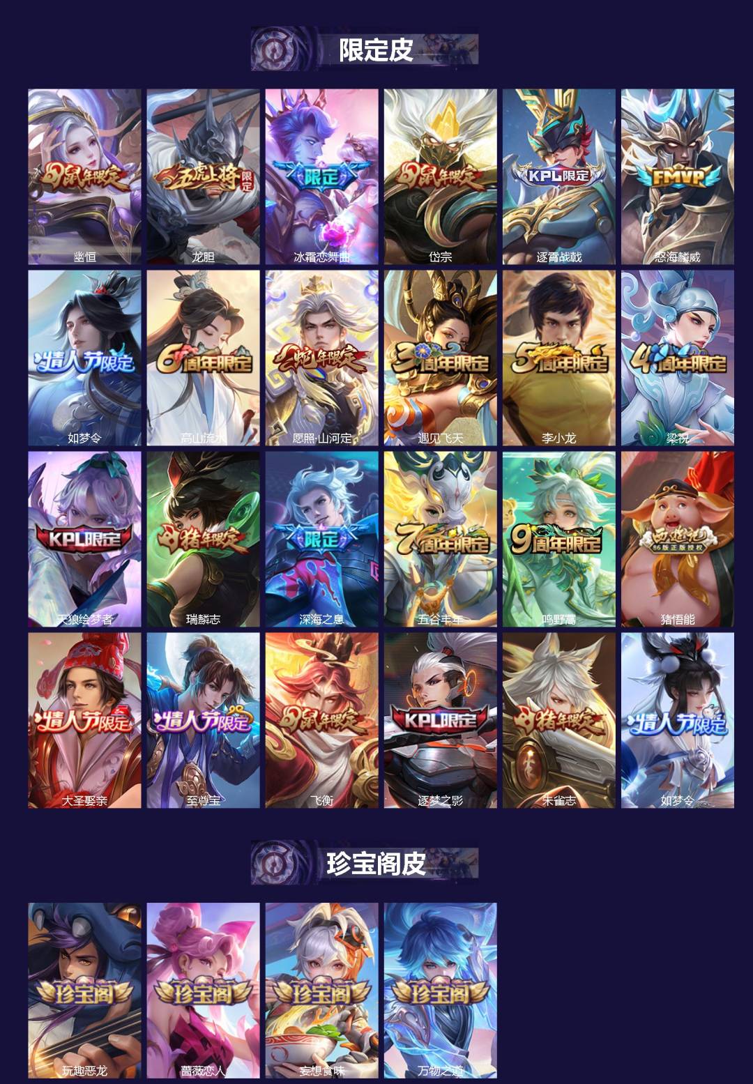 WZQM4100960王者荣耀账号详情图3 WZQM4100960王者荣耀账号详情图3