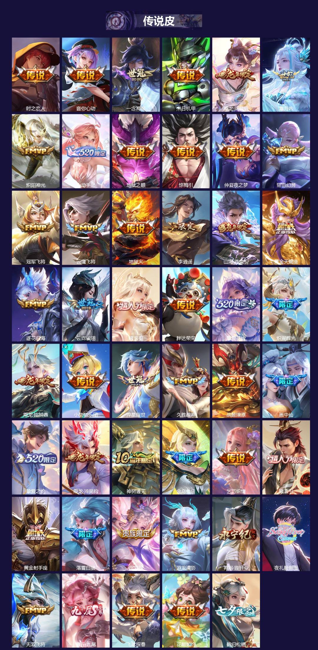 WZQM4102202王者荣耀账号详情图3 WZQM4102202王者荣耀账号详情图3