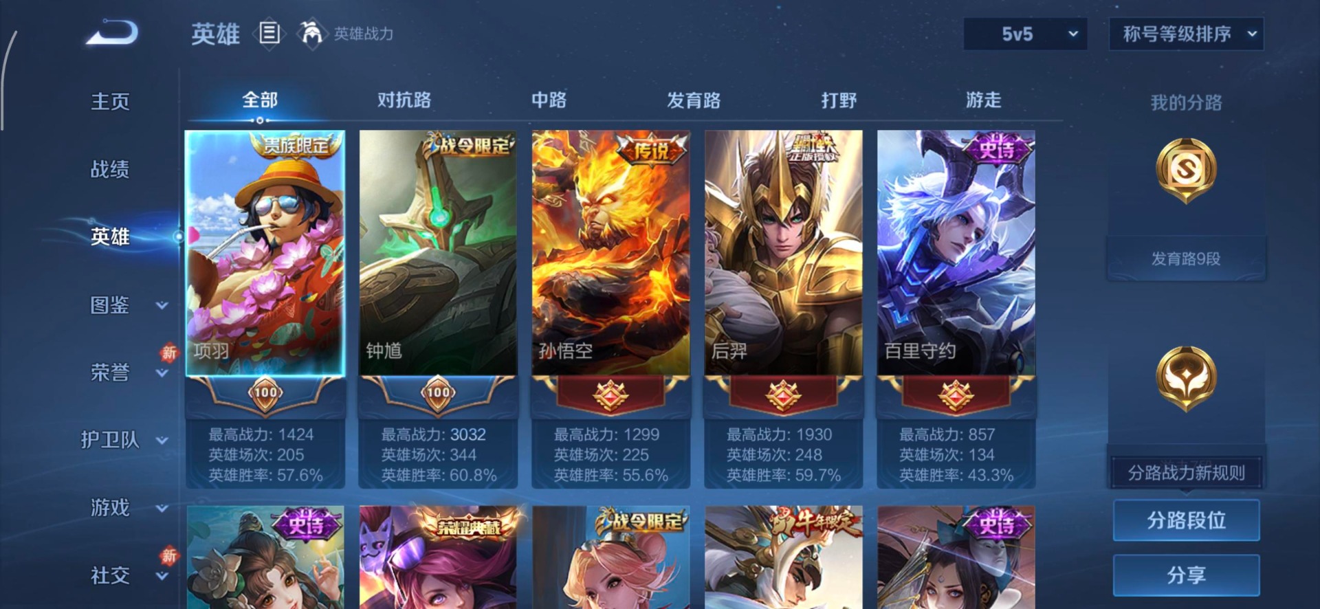 WZCMW4104933王者荣耀账号详情图4